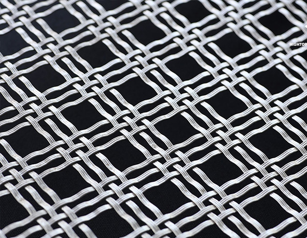 Stainless Steel Woven Metal Decorative Lock Crimped Wire Mesh on sale Chinese factory supply 