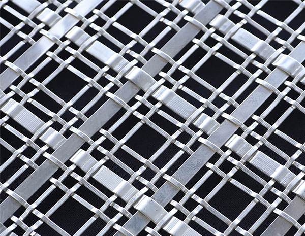 Stainless Steel Woven Metal Decorative Lock Crimped Wire Mesh on sale Chinese factory supply 