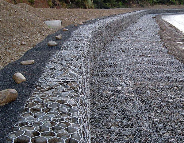 Heavy galvanized   river bank protect gabion box