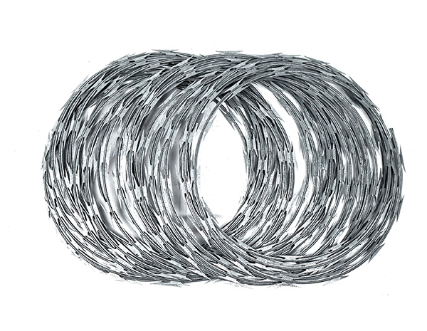 Strong defensive razor barbed wire high security protection concertina razor wire