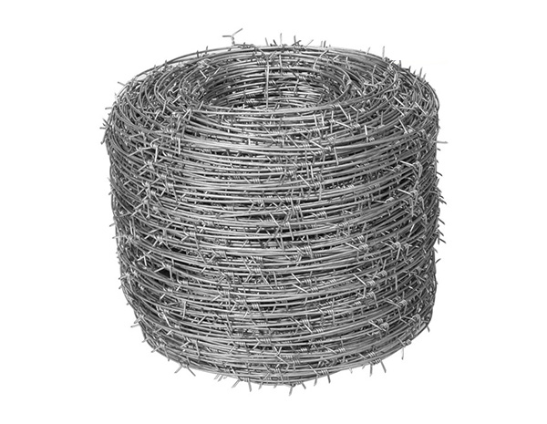 Barbed Wire Entanglement Wire hot-dipped galvanized Wire Roll 328 ft