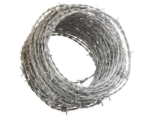 Barbed Wire Entanglement Wire hot-dipped galvanized Wire Roll 328 ft