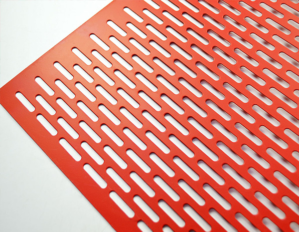 colors powder coated perforated metal sheet