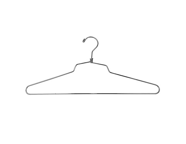 Padded/shoe rack/60 pack/silver metal clothes hangers stainless steel