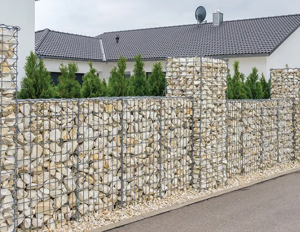 Galvanized gabion mesh for internal filling requirements?