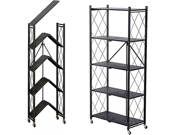 Multifunction Foldable Metal Shelf
