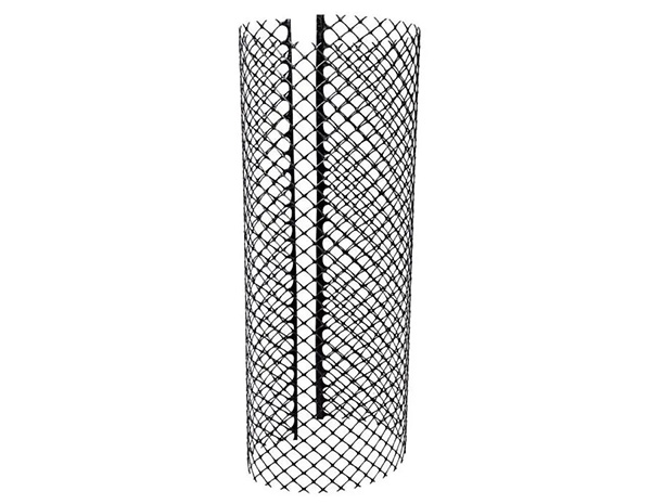Plastic mesh tree guards