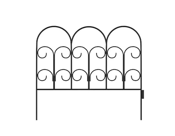 Wrought Iron Garden Fence