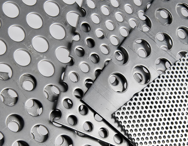 Why does the perforated mesh bend and deform after production