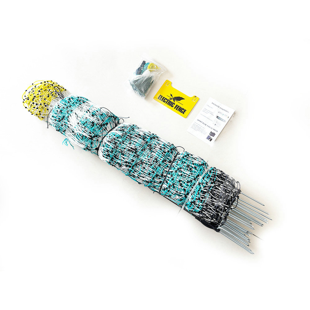 120cm Blue Poultry Electric Netting Fence for Chicken Rabbit