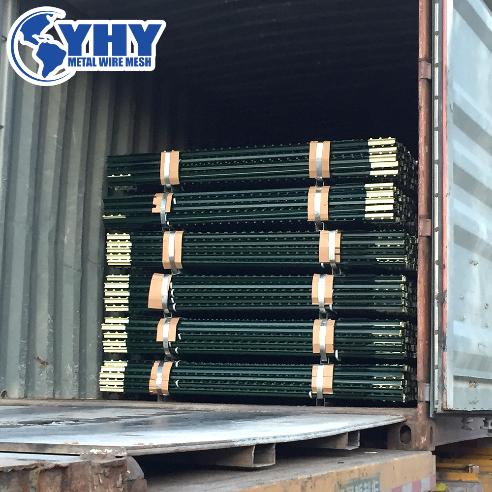 Light Duty 0.90 lb 6 ft  Studded T Post Used for Metal Farm Fence