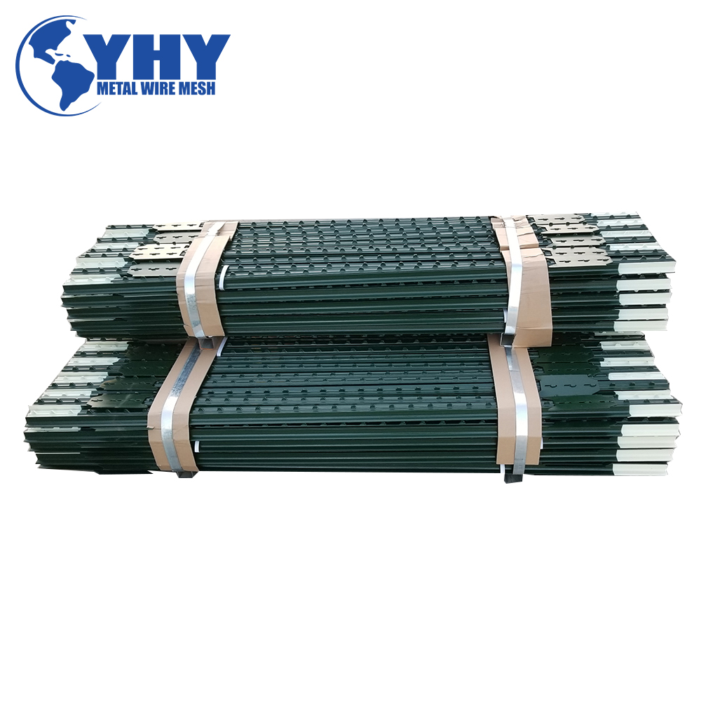 Light Duty 0.90 lb 6 ft  Studded T Post Used for Metal Farm Fence