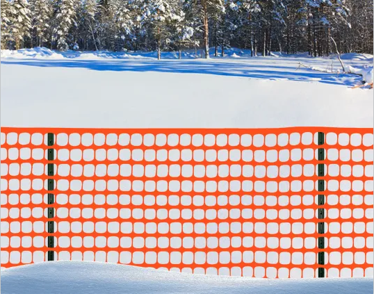 How to Use Snow Fence Correctly