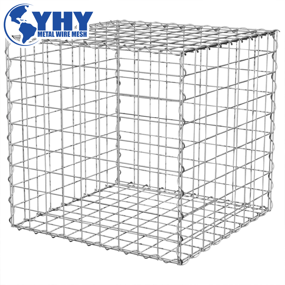 10*10cm Hole Size Welded Gabion Retaining Walls