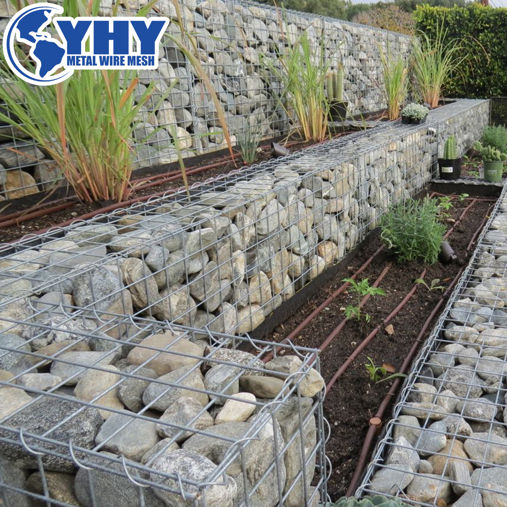 Welded Gabion Box River Heavy Zinc Flood Retaining Wall