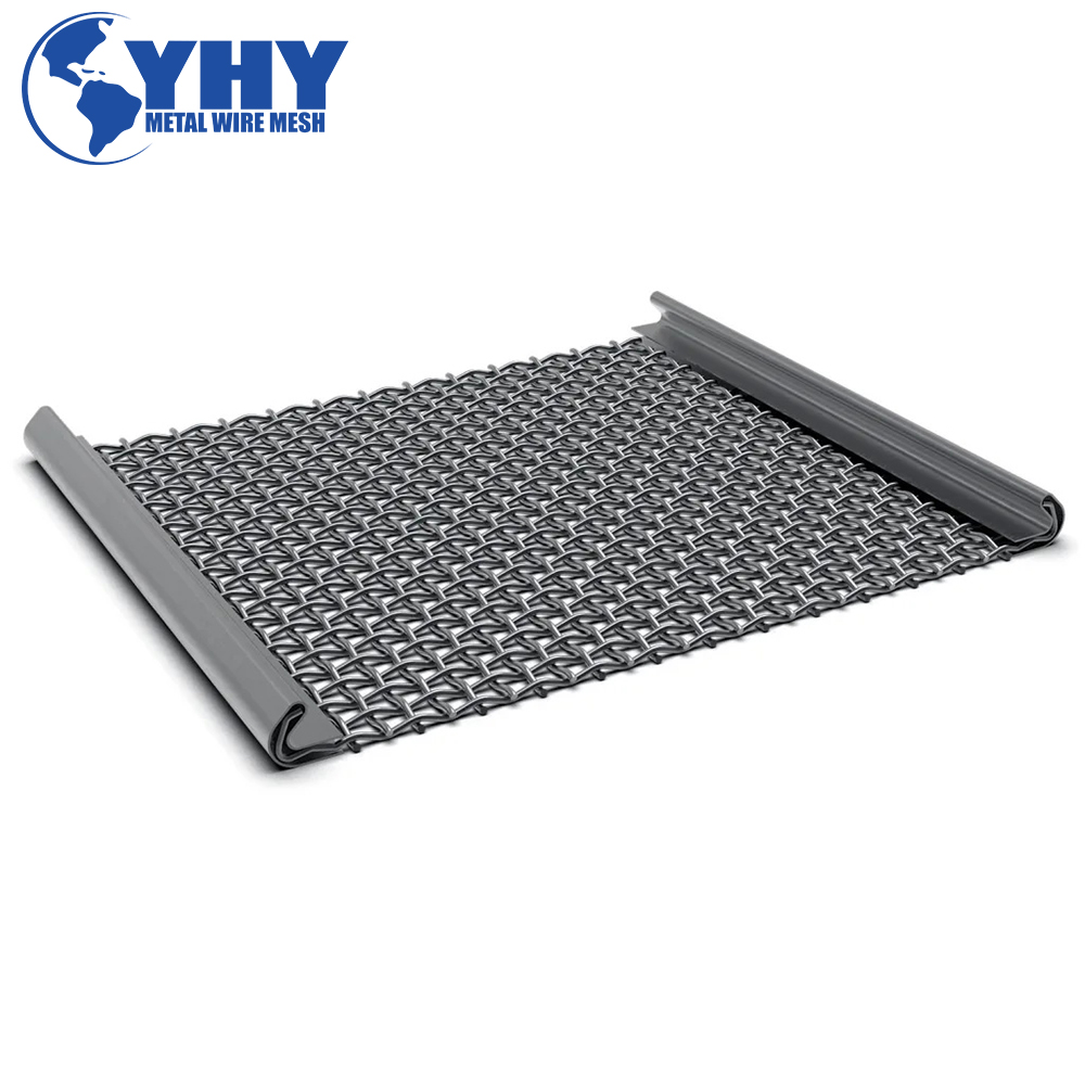 Crimped Sieve Stone Crusher Vibration Mine Sieving Screen Mesh Woven