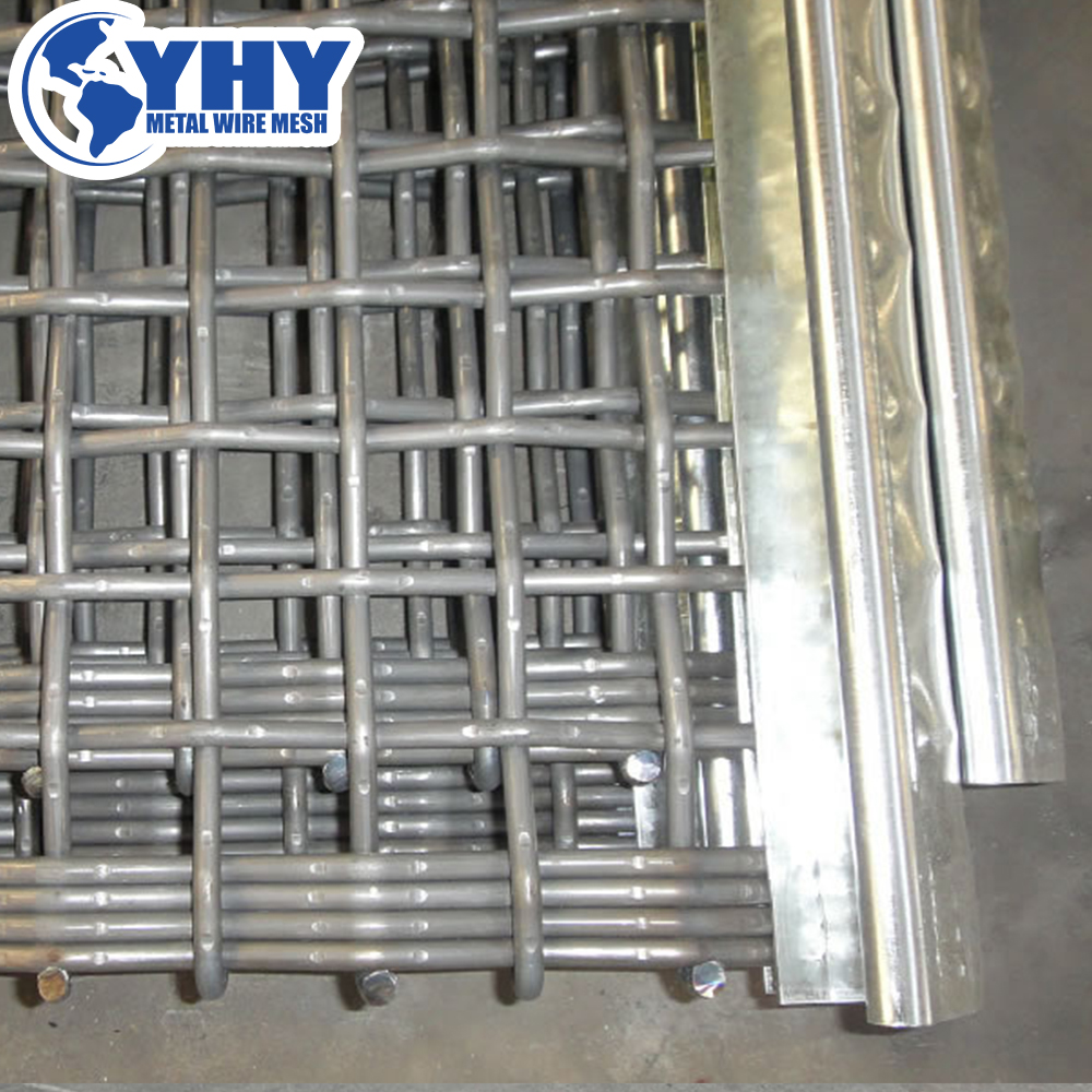 Crimped Sieve Stone Crusher Vibration Mine Sieving Screen Mesh Woven