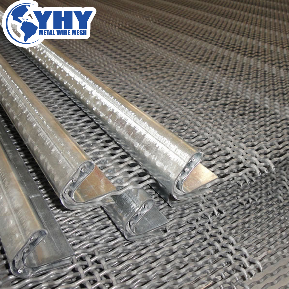 Crimped Sieve Stone Crusher Vibration Mine Sieving Screen Mesh Woven