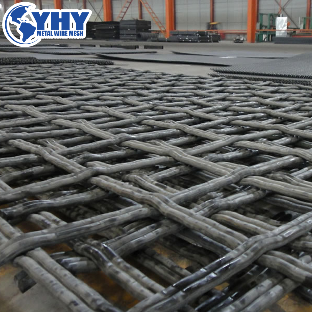 Durable High Carbon Steel Screen Mesh Mining Quarry Stone Crusher Applications