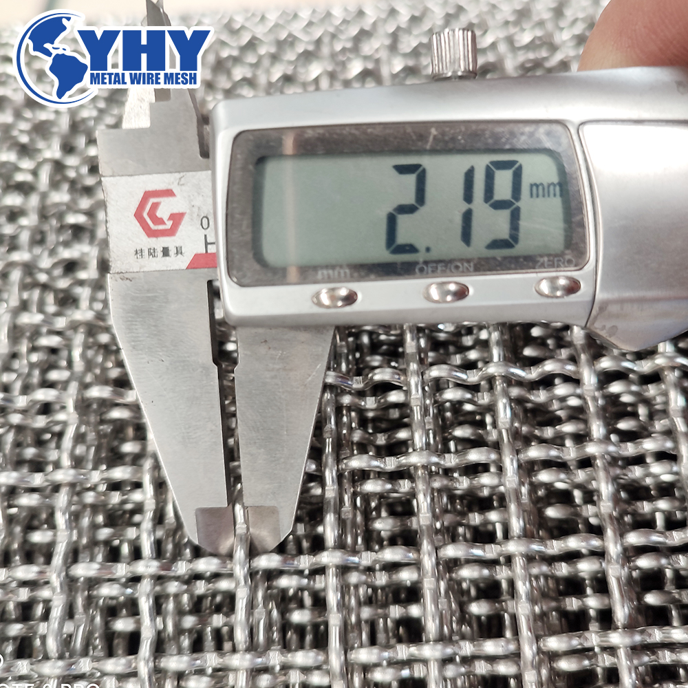 Durable High Carbon Steel Screen Mesh Mining Quarry Stone Crusher Applications