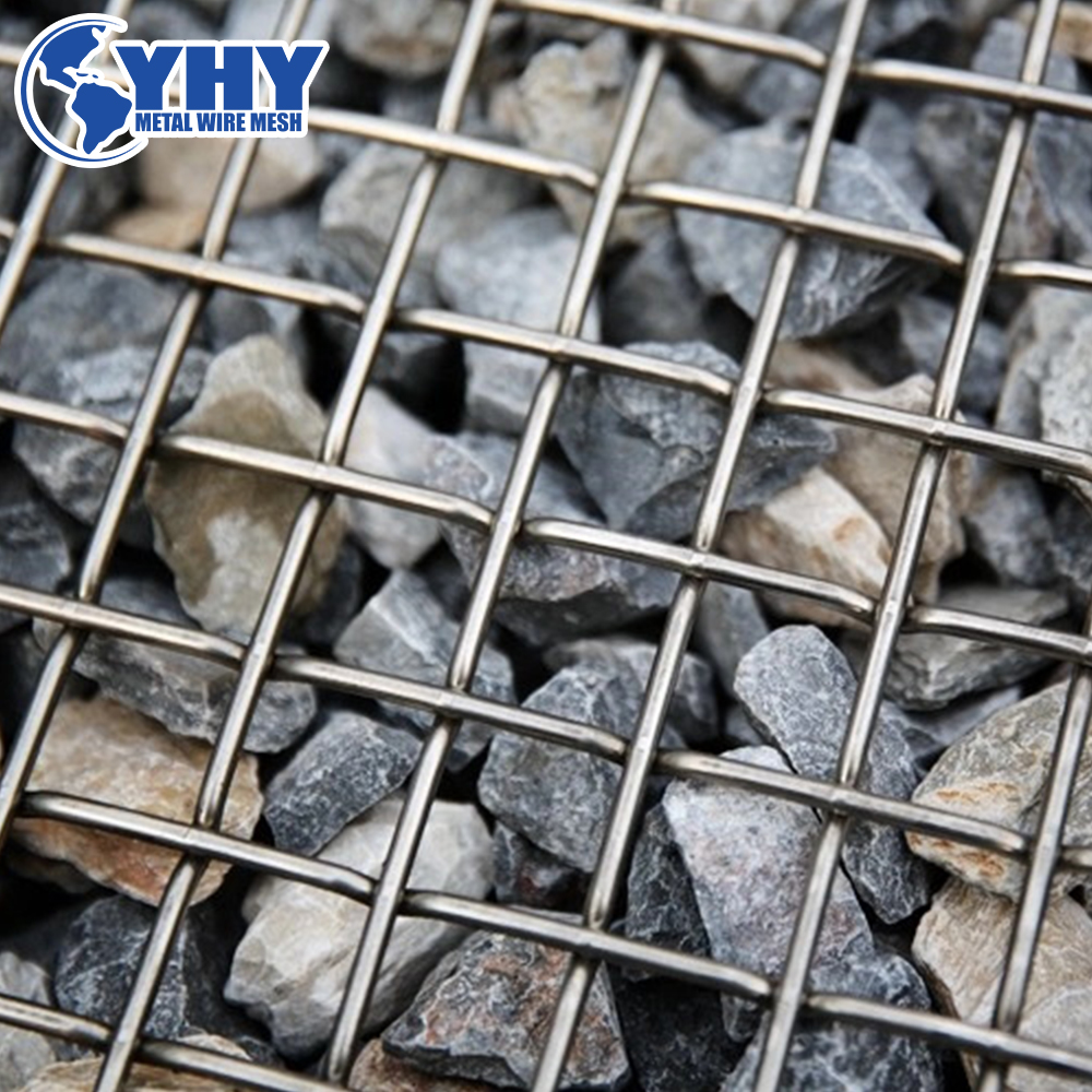 Durable High Carbon Steel Screen Mesh Mining Quarry Stone Crusher Applications
