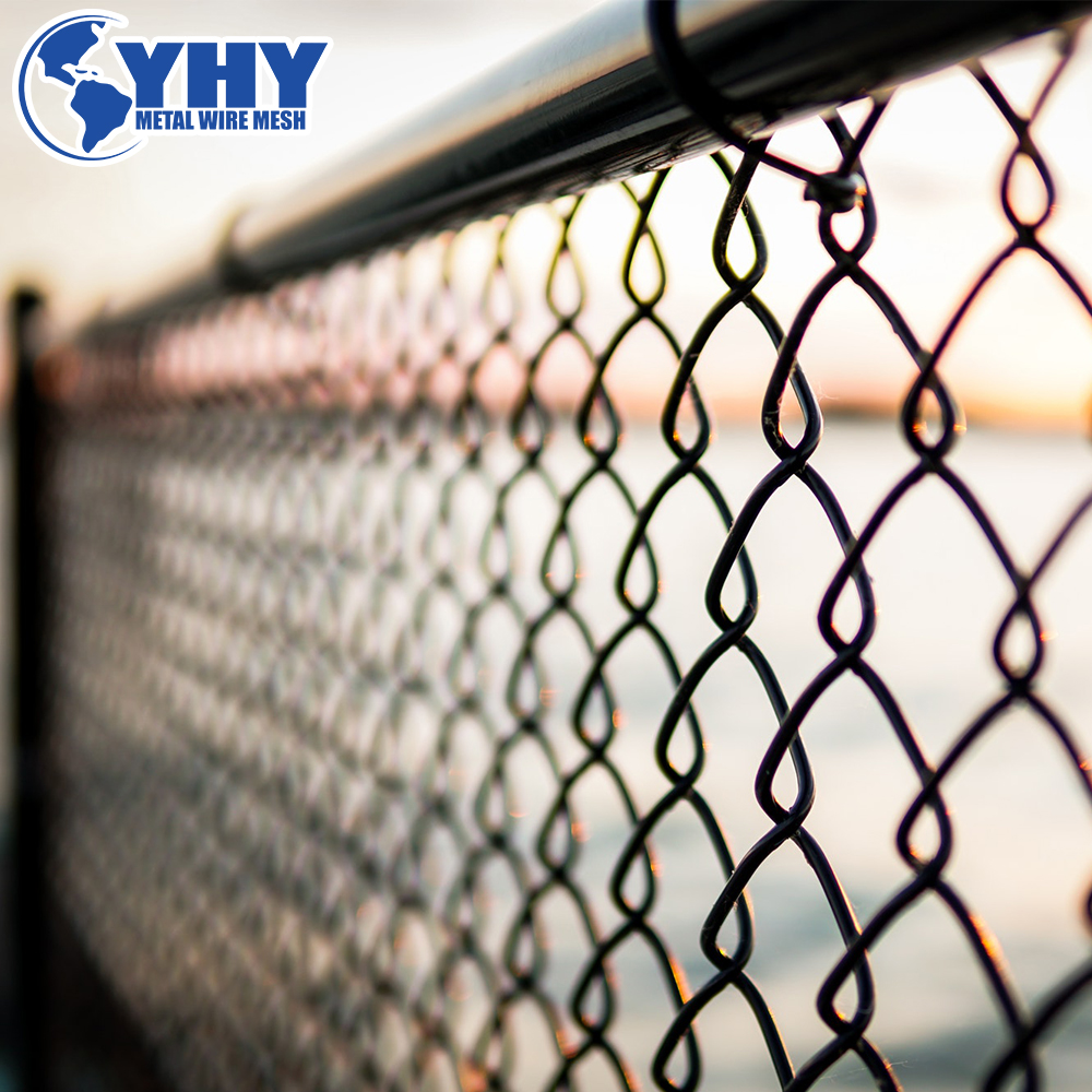 6 X 12 ft Portable Used Chain Link Fence Kit Panels in Restricted Sports Ground Area