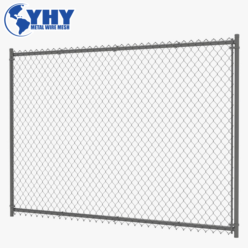 6 X 12 ft Portable Used Chain Link Fence Kit Panels in Restricted Sports Ground Area