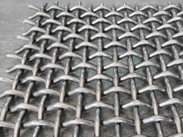 Discuss the necessity and uses of crimped wire mesh.