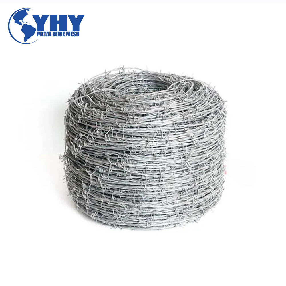 Electric Galvanized Barbed Wire for Airport Prison Security Fence