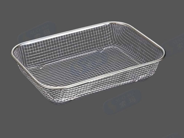 How to determine if a stainless steel cleaning basket is suitable for medical use?
